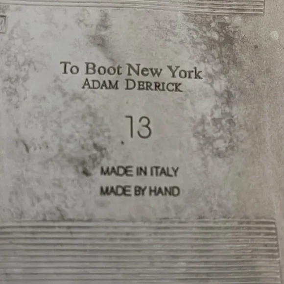 To Boot New York Adam Derrick Suede shoes - Picture 6 of 6